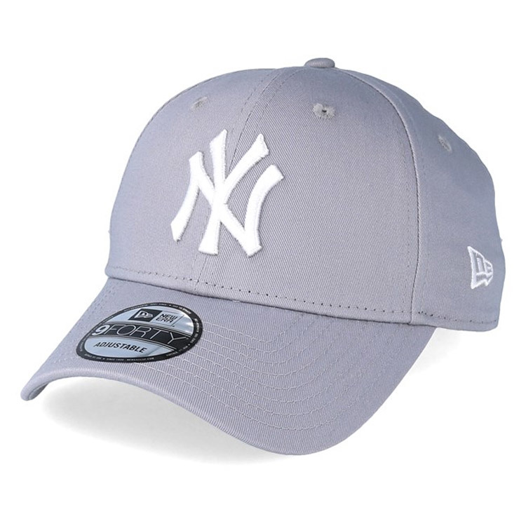yankees cap grey