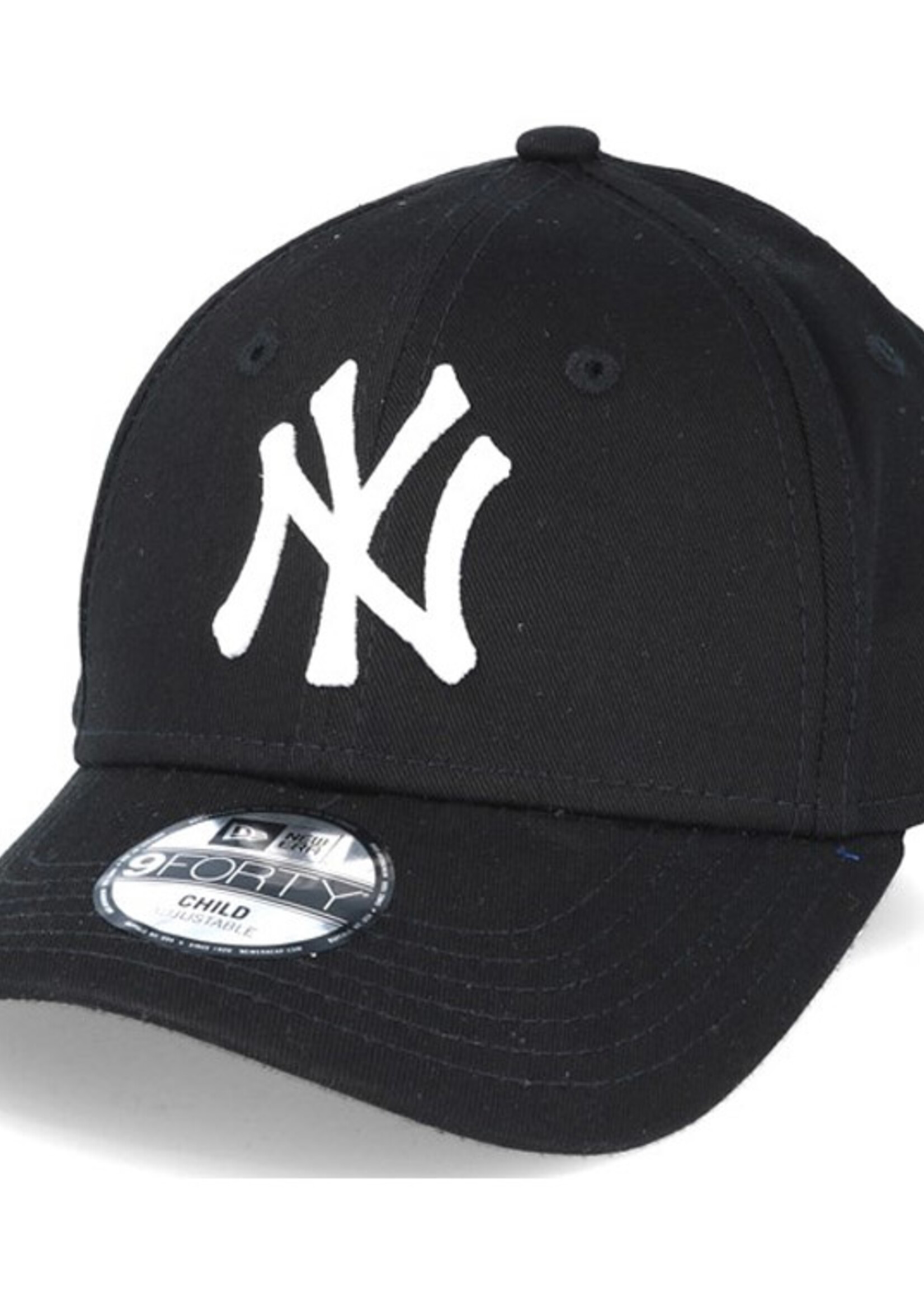 New Era New Era New York Yankees MLB 9Forty Youth Cap Schwarz Weiß