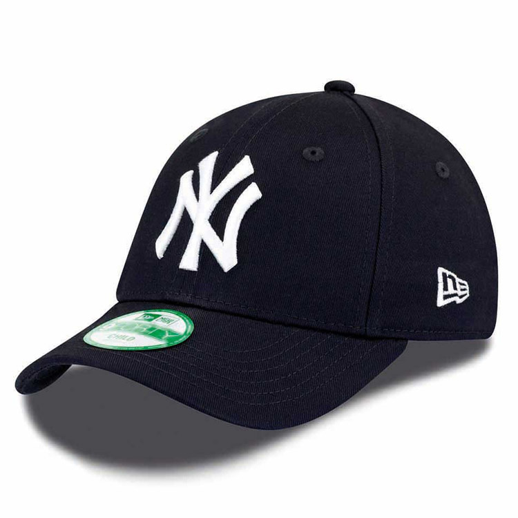 New Era Cap 9FORTY New York Yankees - Maat Junior - Kids - Unisex - Donkerblauw/Wit