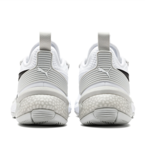 Puma Monarch zaalschoenen jongens zwart/wit - Schoenen.nl
