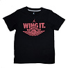 Jordan Air Jordan Wing It T-shirt Kids Zwart Jordan Air Jordan Wing It T-shirt Kids Zwart