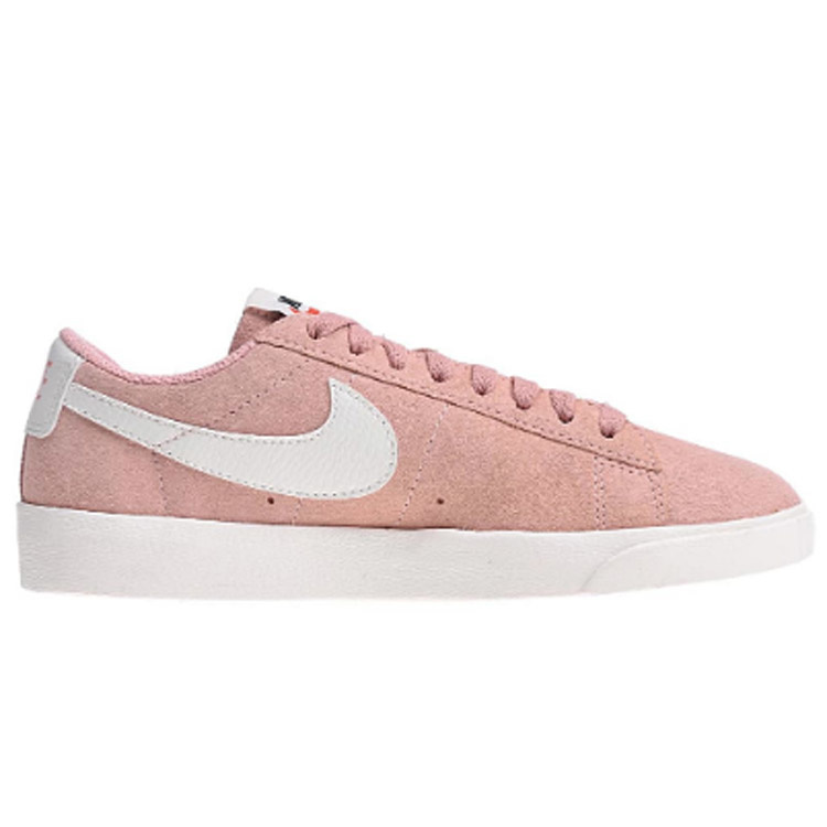 pink nike blazer low