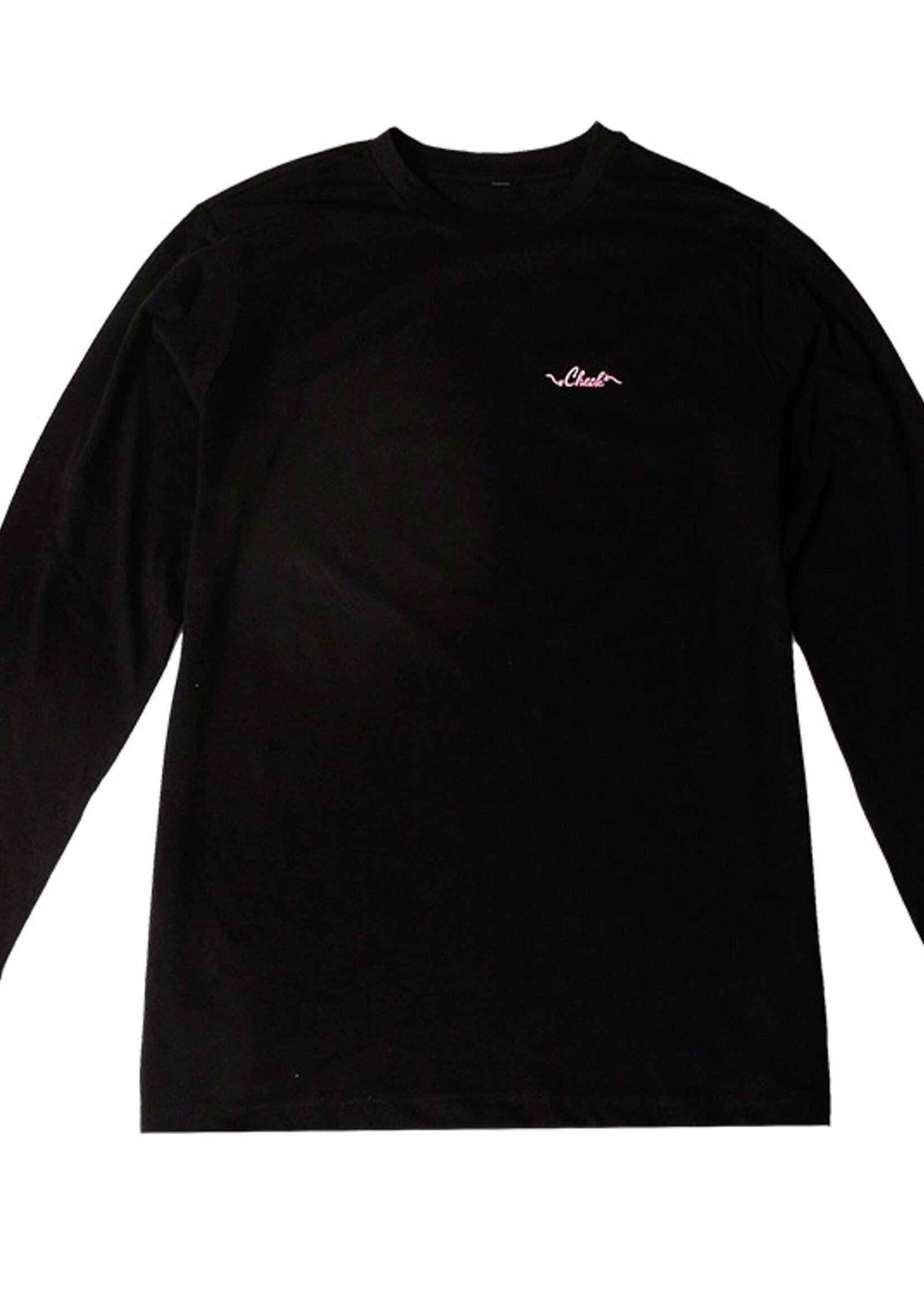Check Clothing Check Clothing Pointing At The Future Longsleeve Schwarz