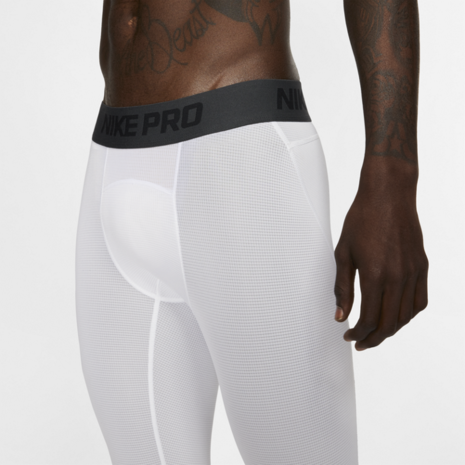 Nike Basketball Pro Men's 3/4 Basketball Tights 'White' – Bouncewear