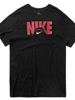 Nike Nike Basketbal Dri-Fit Logo T-shirt Zwart Rood