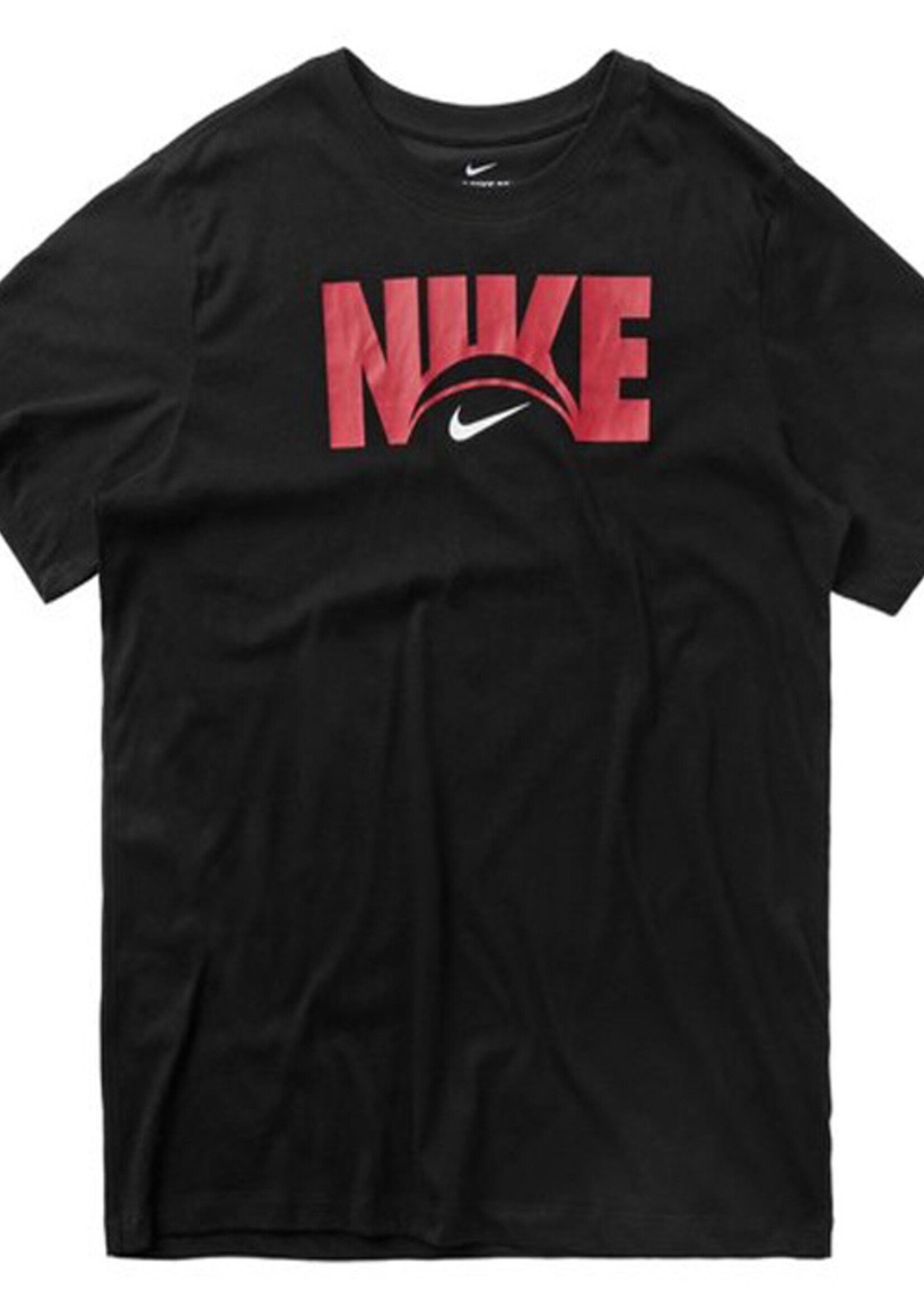 Nike Nike Dri-Fit Logo T-shirt Zwart Rood
