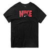 Nike Basketball Nike Dri-Fit Logo T-shirt Zwart Rood Nike Basketball Nike Dri-Fit Logo T-shirt Zwart Rood