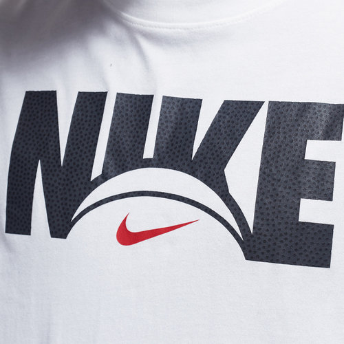 Nike Basketball Nike Dri-Fit Logo T-shirt Wit Zwart