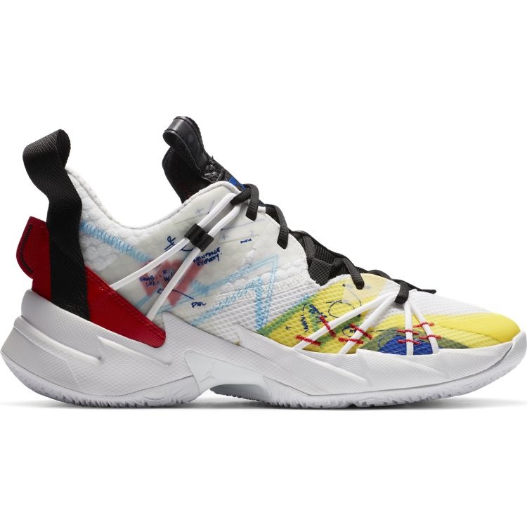 Jordan Why Not? Zer0.3 SE Wit Rood Geel | Gratis Verzending! - Burned Sports