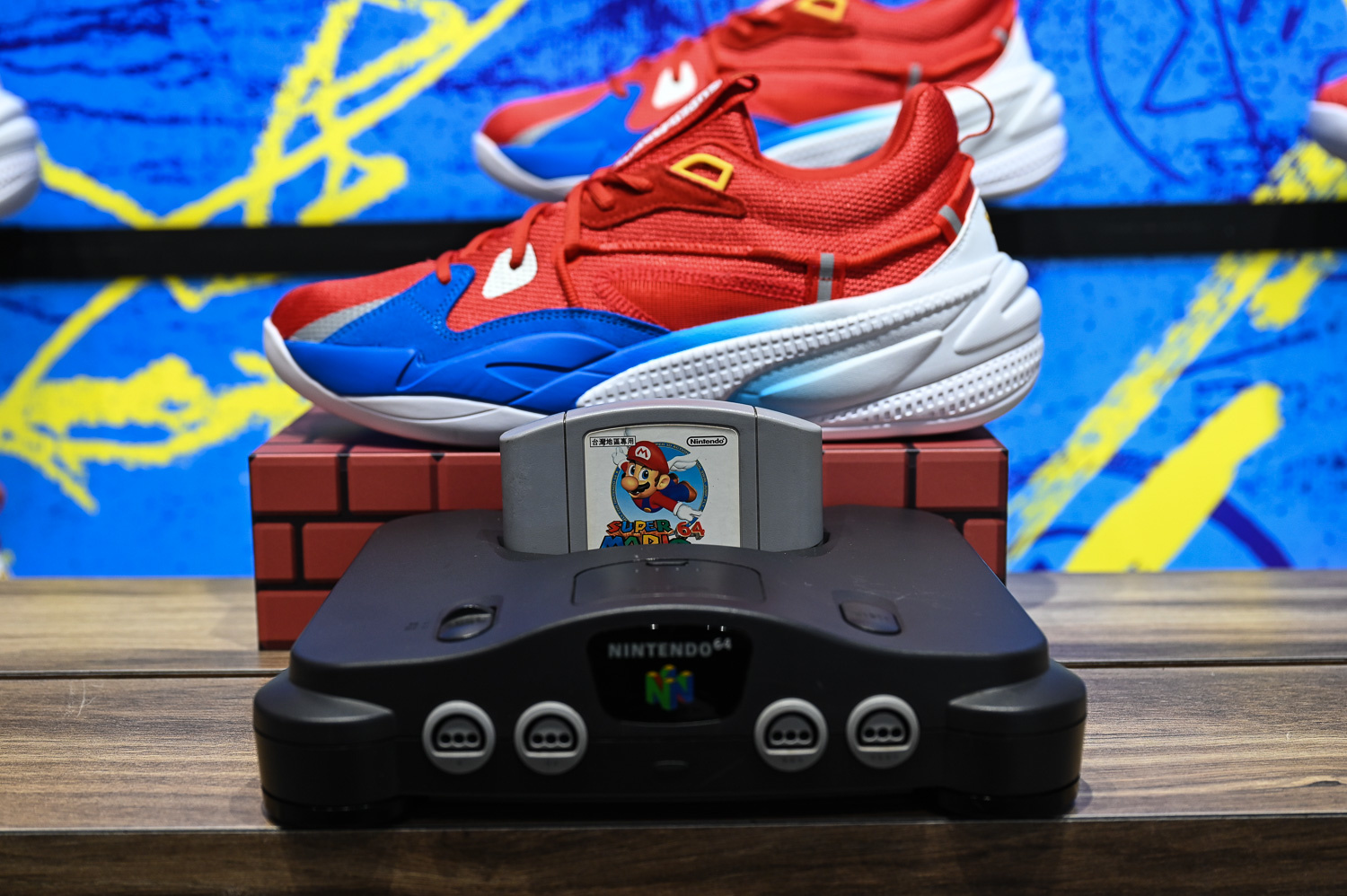 Nintendo & Puma team verenigen voor Super Mario sneakers