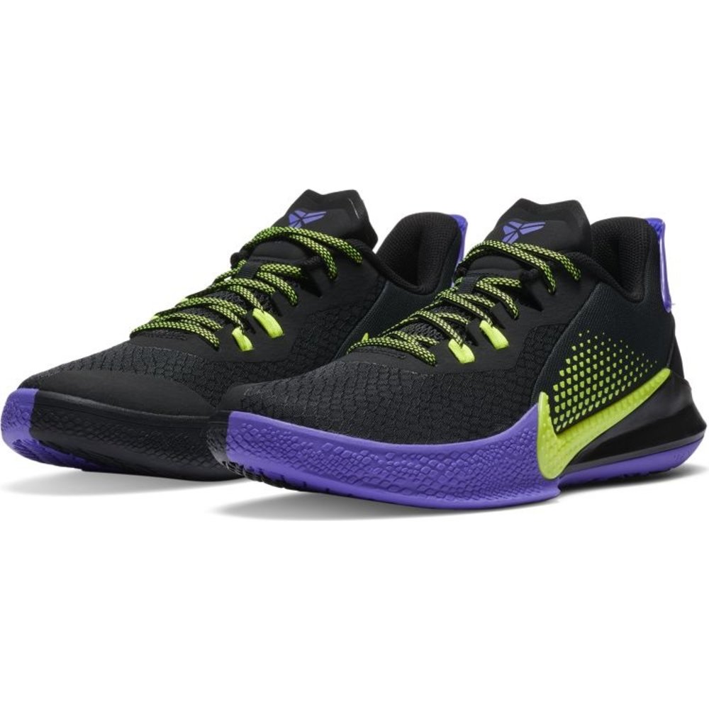 Nike Mamba Fury Black Yellow Purple 
