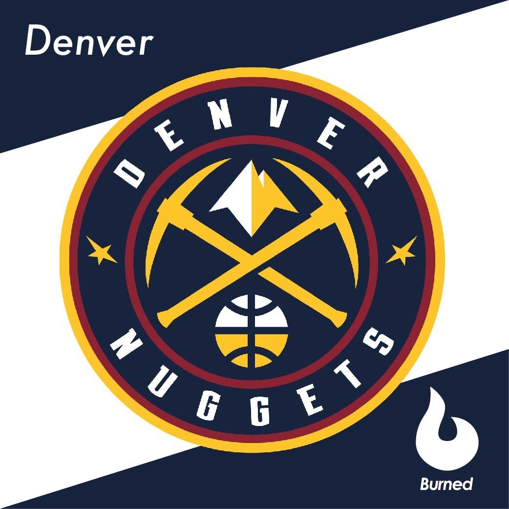 Denver Nuggets 1985  Denver nuggets, Nba logo, Nba western conference