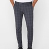 Only & Sons Only & Sons Onsmark Kamp Tap Pantalon Grijs Geruit Only & Sons Only & Sons Onsmark Kamp Tap Pantalon Grijs Geruit