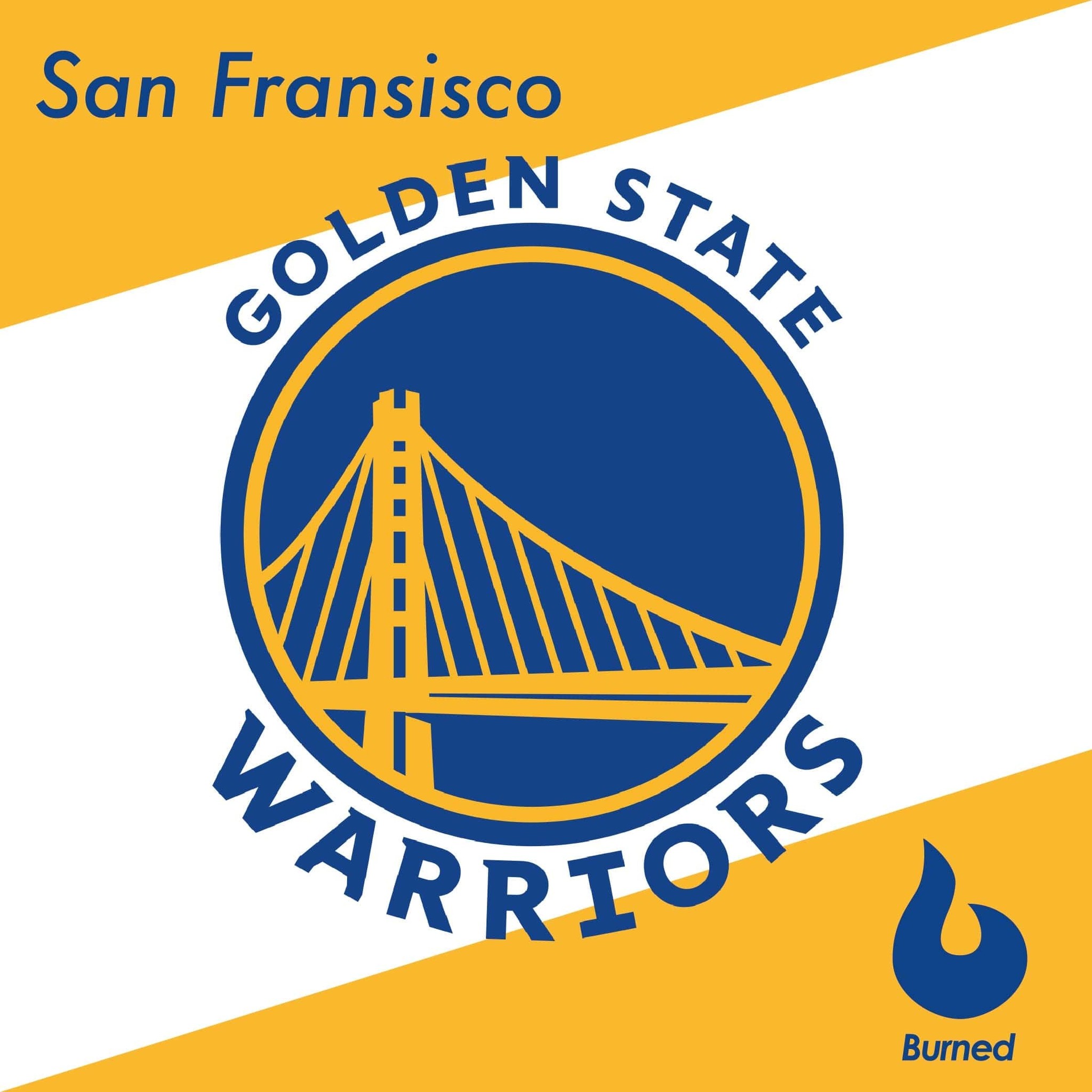 Outerstuff Golden State Warriors Kids Jersey Short Set Blue - Burned Sports