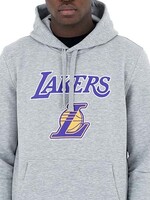 New Era New Era LA Lakers Hoodie Gray