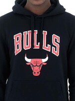 New Era New Era Chicago Bulls Hoodie Zwart Rood