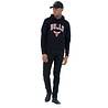 New Era New Era Chicago Bulls Hoodie Zwart Rood New Era New Era Chicago Bulls Hoodie Zwart Rood