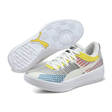 all white puma clyde