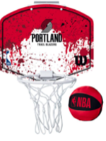 Wilson Wilson NBA Team Mini Hoop Portland Trail Blazers