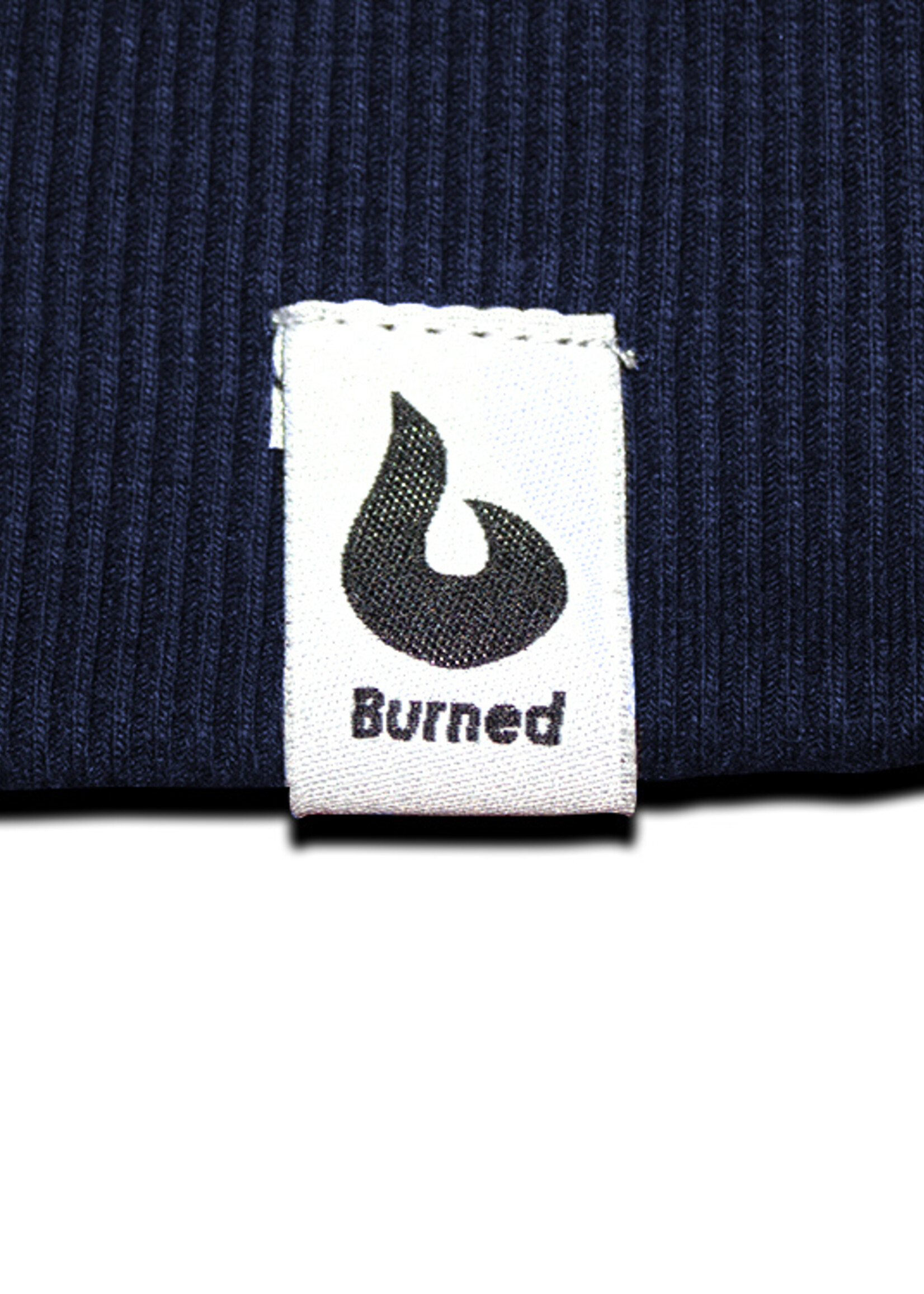 Burned Burned Crewneck Marine Raglan