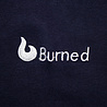 Burned Burned Crewneck Navy Burned Burned Crewneck Navy