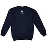 Burned Burned Crewneck Navy Raglan Burned Burned Crewneck Navy Raglan
