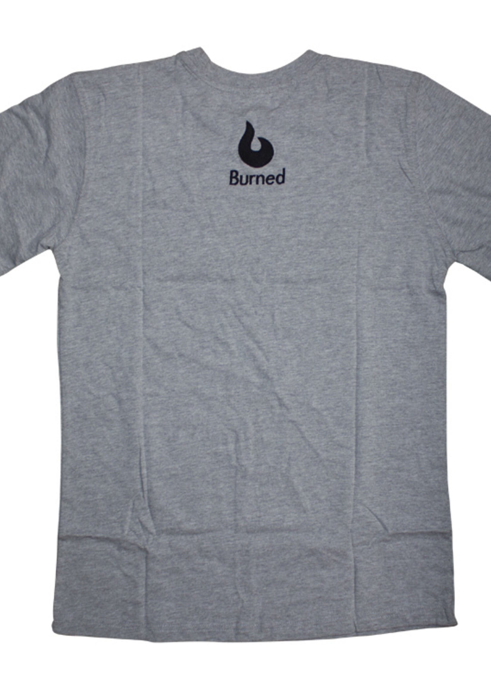 Burned Burned T-shirt Grijs
