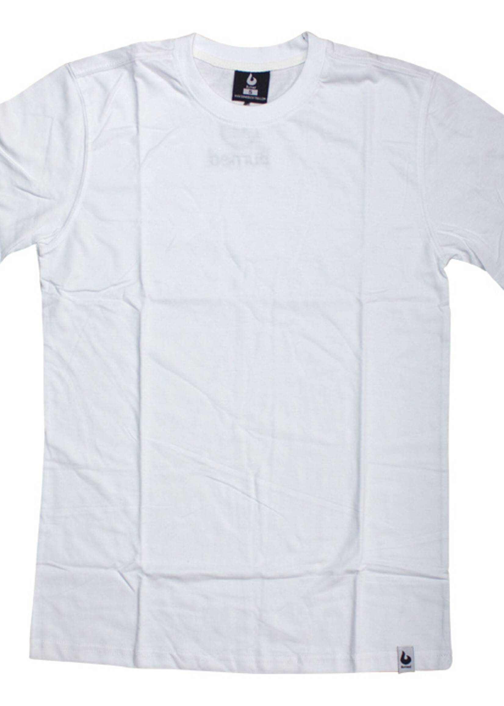 Burned Burned T-shirt Blanc
