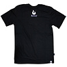 Burned Burned T-shirt Noir Burned Burned T-shirt Noir