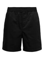 Only & Sons Compact Twill Short Noir