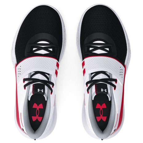 Under armor red and black shoes cheap