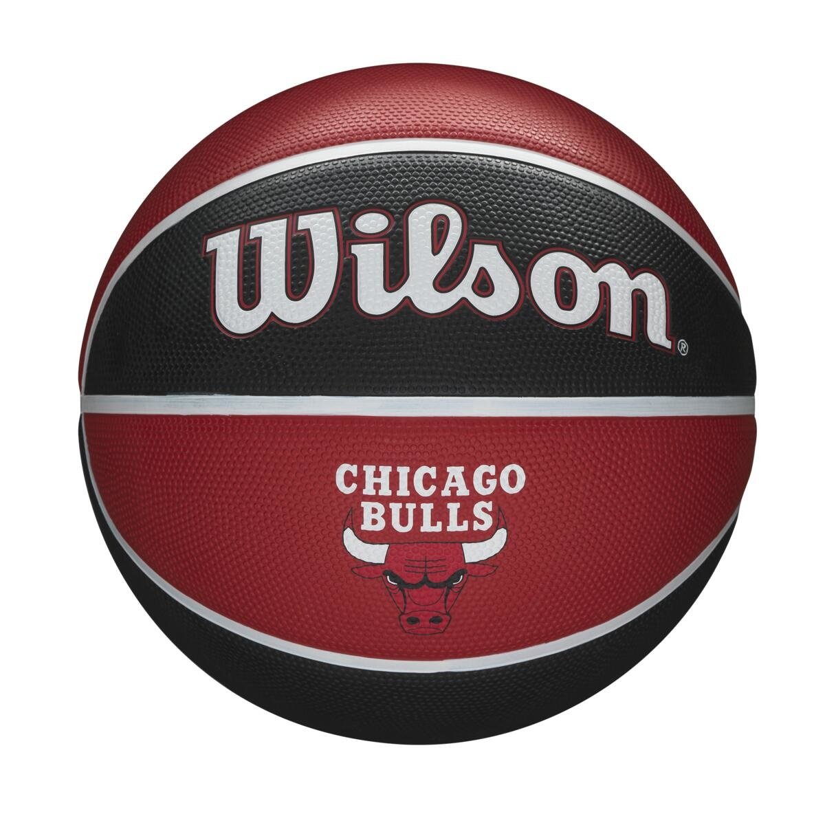 Wilson Basketbal Nba Team Tribute Chicago Bulls Maat 7 Rood
