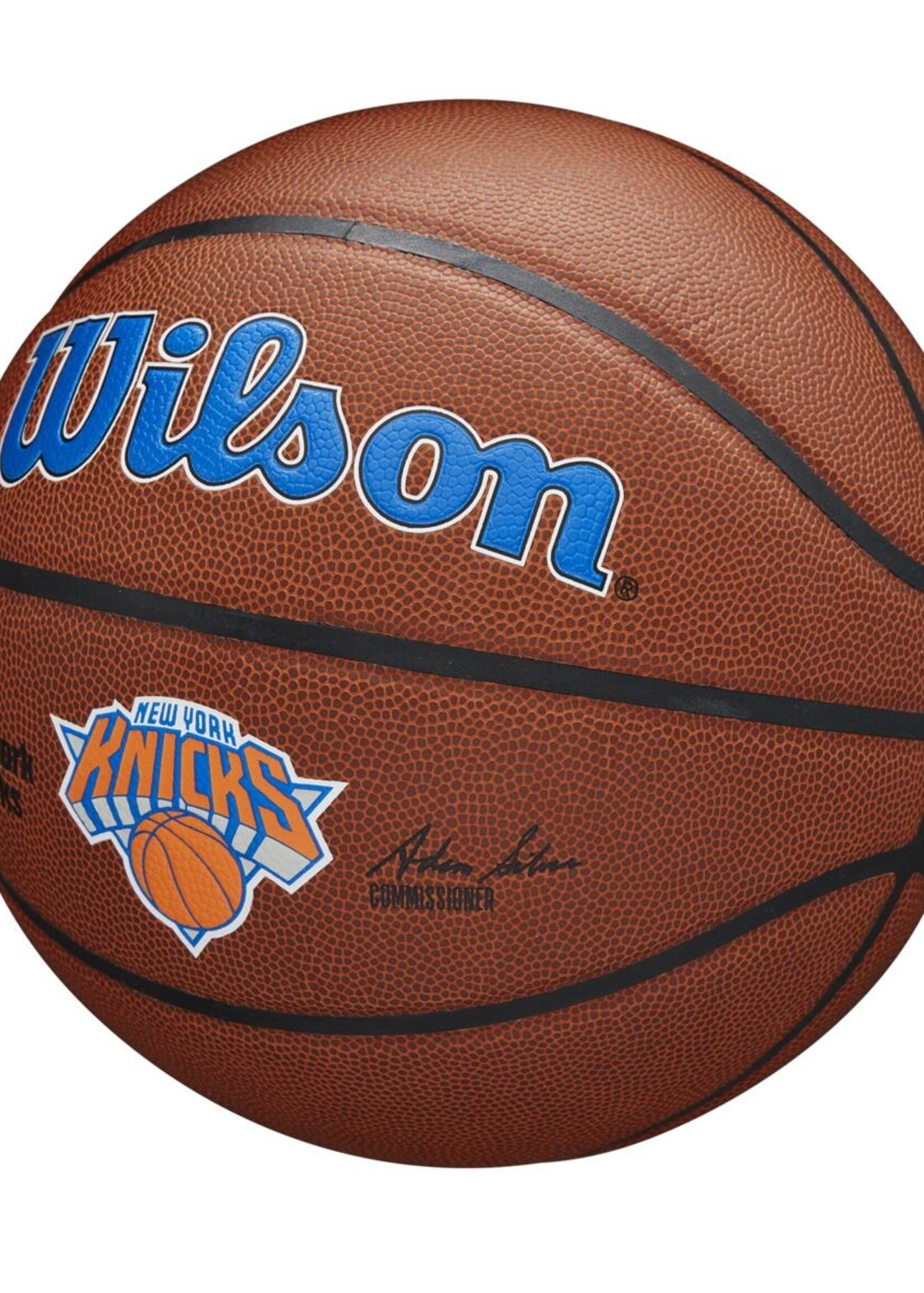Wilson Wilson NBA NEW YORK KNICKS Composite Indoor / Outdoor Basketbal (7)