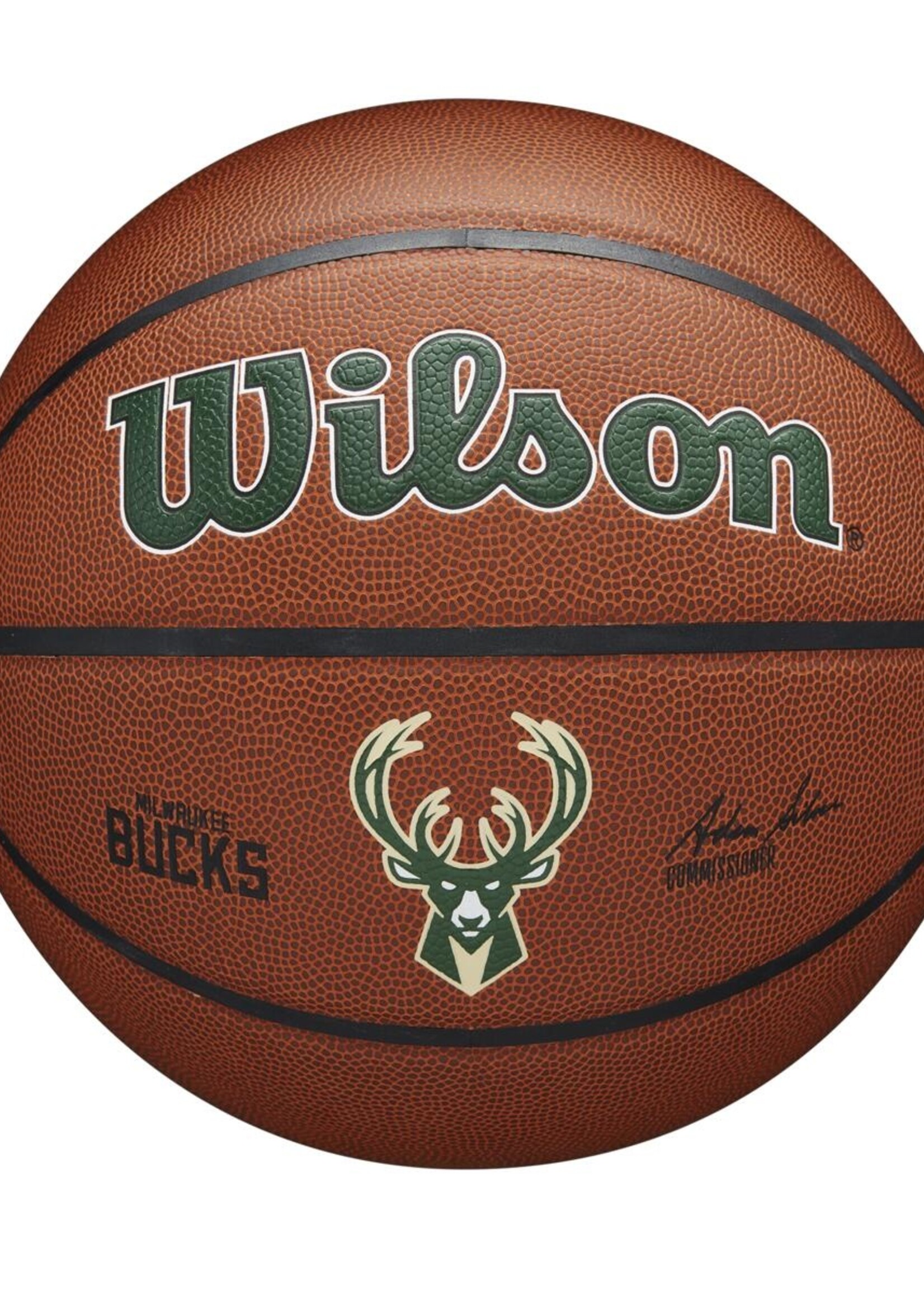Wilson Wilson NBA MILWAUKEE BUCKS Composite Indoor / Outdoor Basketbal (7)