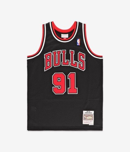 Mitchell & Ness Mitchell & Ness Chicago Bulls Jersey Dennis Rodman Zwart