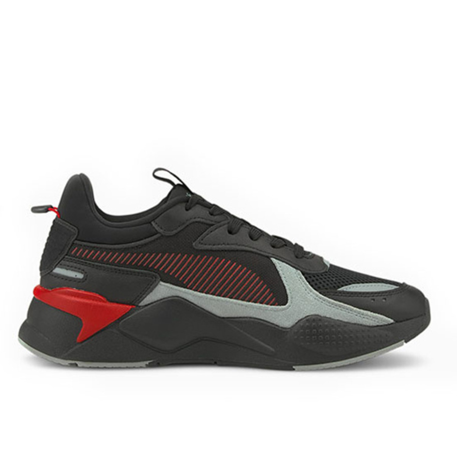 RS-X Reinvention Zwart Grijs Rood - Burned Sports