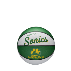 Wilson Wilson NBA SEATTLE SONICS Mini Retro basketbal (3)