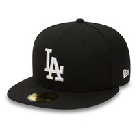 New Era Los Angeles Dodgers 59Fifty Fitted Cap Zwart Wit