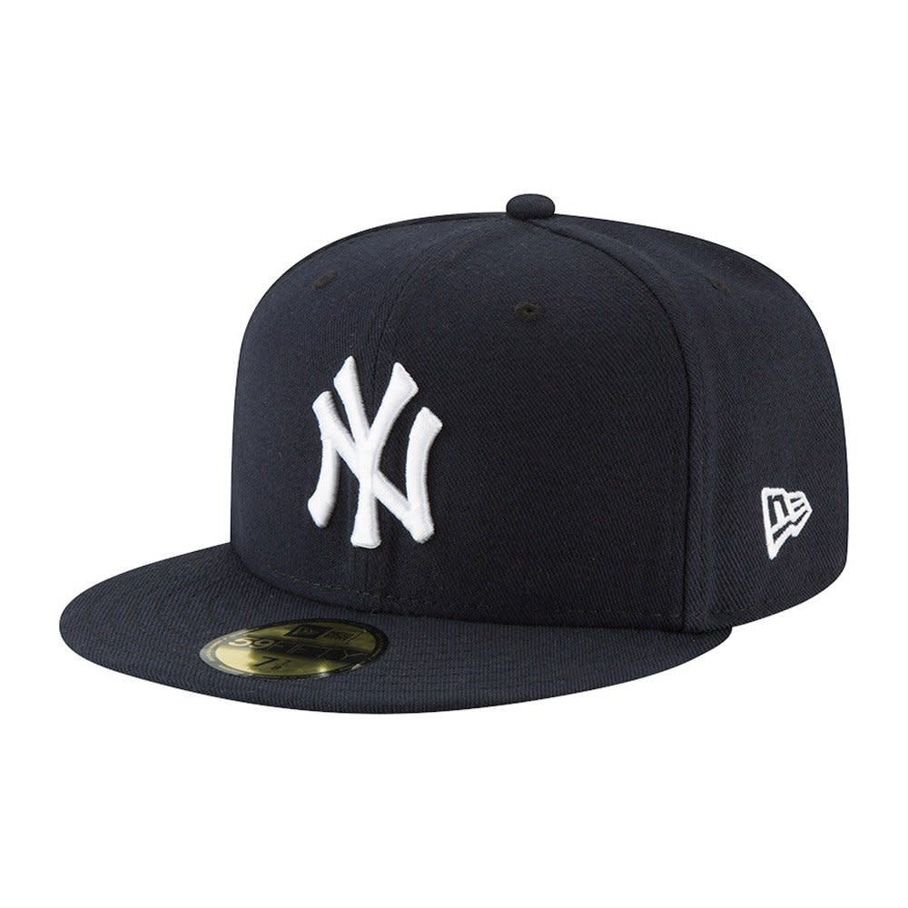 New Era New York Yankees 59Fifty Fitted Cap Navy New Era New York Yankees 59Fifty Fitted Cap Navy