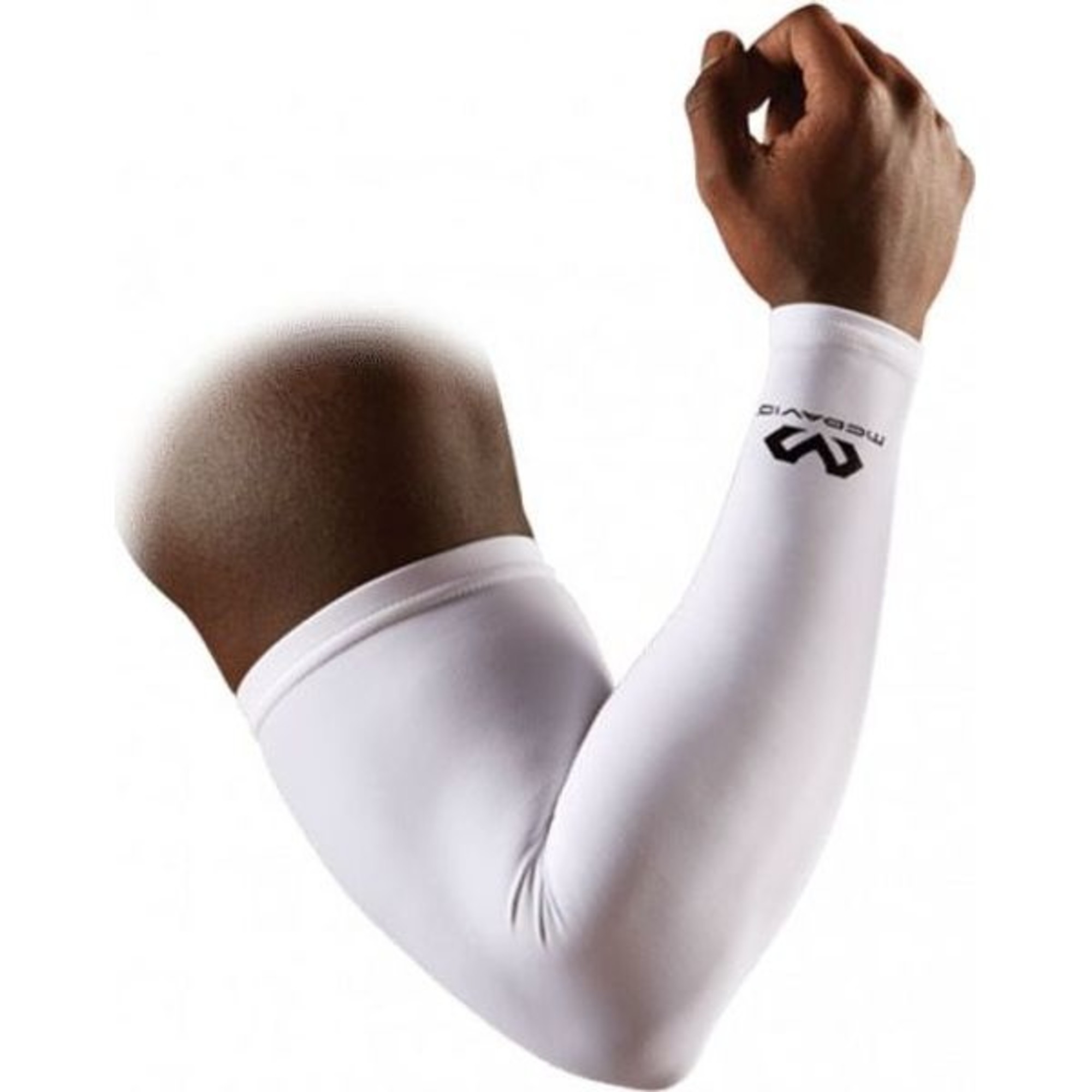McDavid 6566 Compressie Arm Sleeve 2 Pack Wit Burned Sports