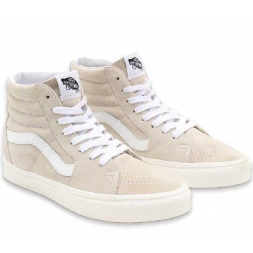 suede vans high tops with fur