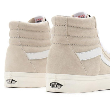 suede vans high tops with fur