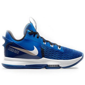 Nike Basketball LeBron Witness 5 Royal Blauw Wit