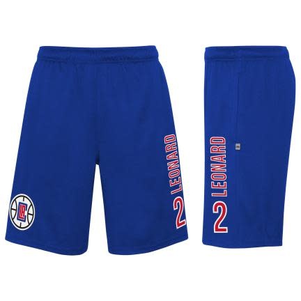 Outerstuff NBA LA Clippers Kawhi Leonard Short Blauw