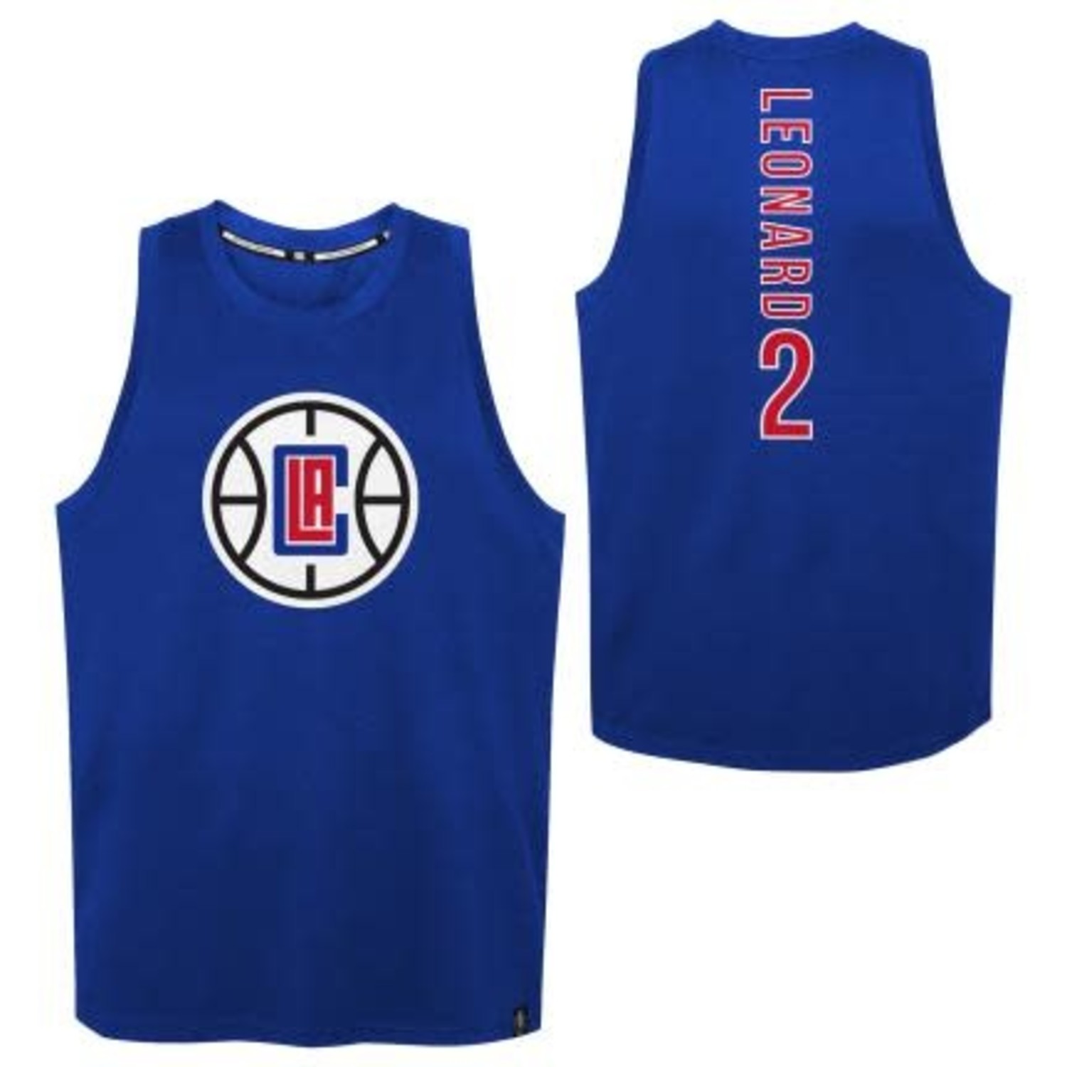 Men's Kawhi LEONARD #2 Jersey Los Angeles Clippers Jersey Size XL NBA Blue