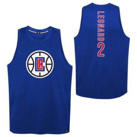 2023/24 Clippers Blue Training Short sleeve NBA Jerseys