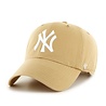 47 Brand 47 Brand MLB NY Yankees '47 Clean up Cap Beige Wit 47 Brand 47 Brand MLB NY Yankees '47 Clean up Cap Beige Wit