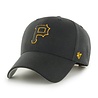 47 Brand 47 Brand MLB Pittsburgh Pirates '47 MVP Adjustable Cap Zwart 47 Brand 47 Brand MLB Pittsburgh Pirates '47 MVP Adjustable Cap Zwart