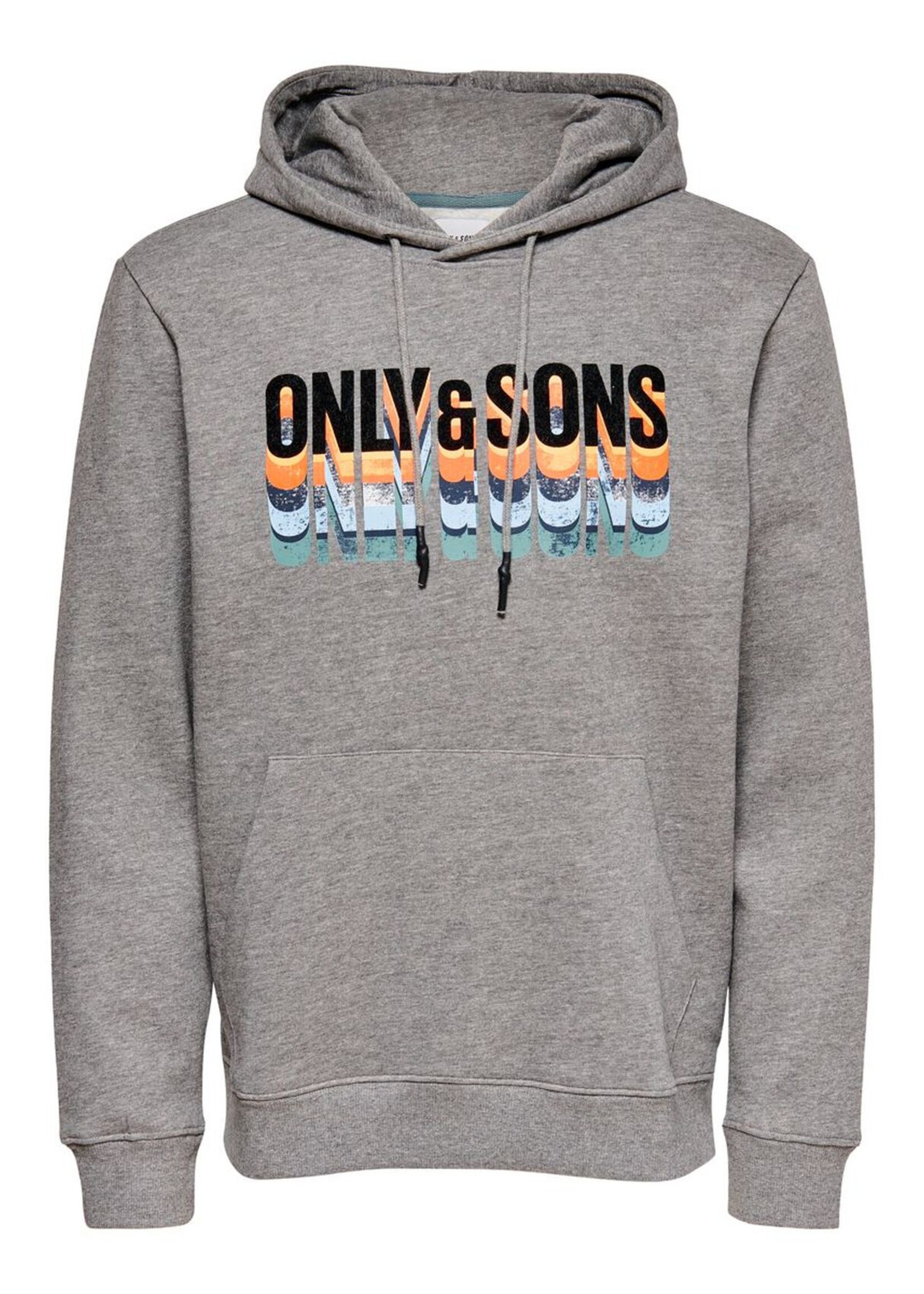 Only & Sons Only & Sons Onsmava Hoodie Grijs