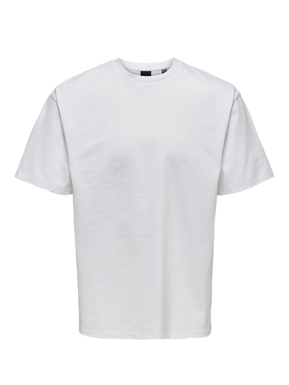 Only & Sons T-shirt Onsfred Rlx Ss Tee Noos 22022532 Bright White Mannen Maat - XS
